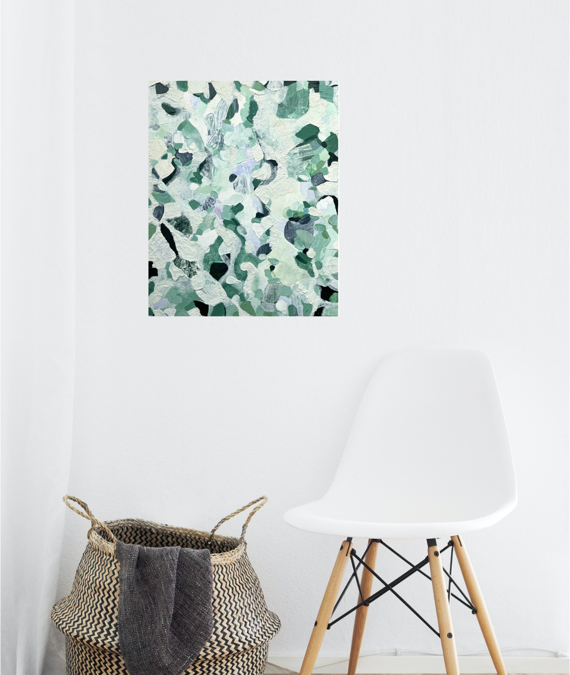 abstract_painting_lilac_season_on_the_wall